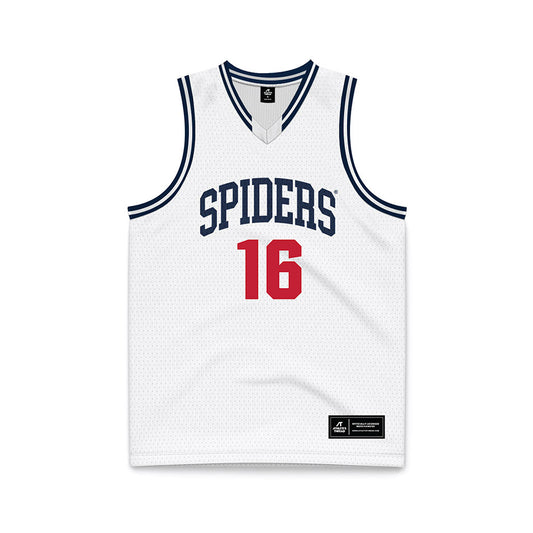 Richmond - NCAA Men's Basketball : Dylan Homenick - White Basketball Jersey-0