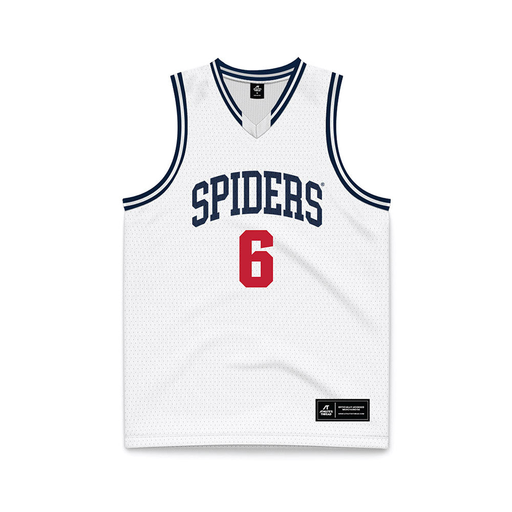 Richmond - NCAA Men's Basketball : Anthony Lopez - White Basketball Jersey-0