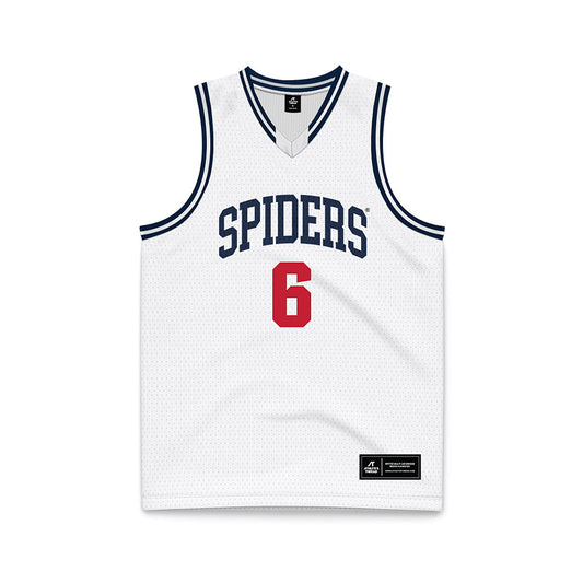 Richmond - NCAA Men's Basketball : Anthony Lopez - White Basketball Jersey-0
