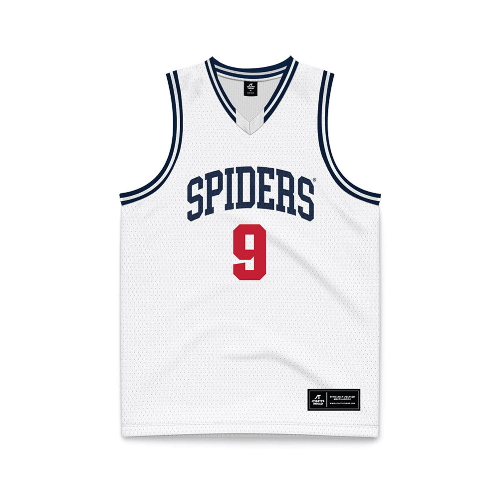 Richmond - NCAA Men's Basketball : Jonathan Beagle - White Basketball Jersey-0