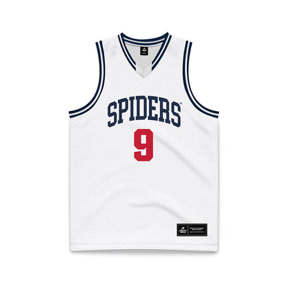 Richmond - NCAA Men's Basketball : Jonathan Beagle - White Basketball Jersey-0
