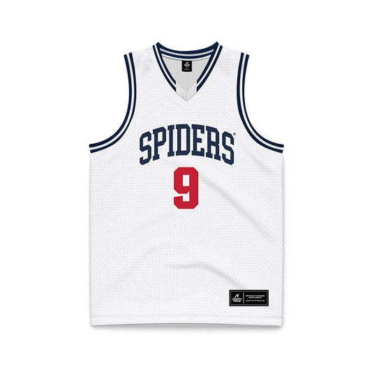 Richmond - NCAA Men's Basketball : Jonathan Beagle - White Basketball Jersey-0