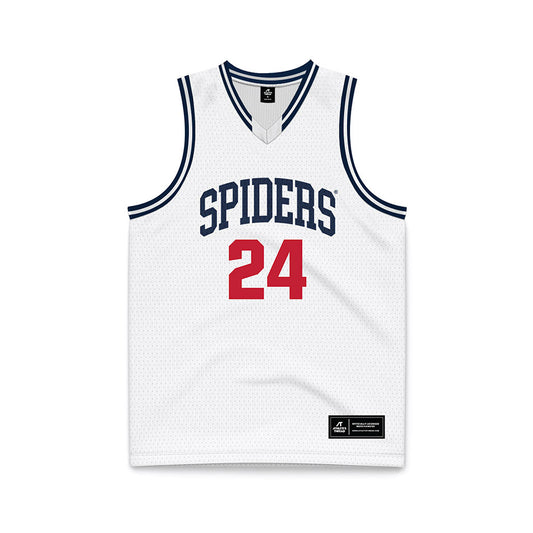 Richmond - NCAA Men's Basketball : Jaylen Robinson - White Basketball Jersey-0