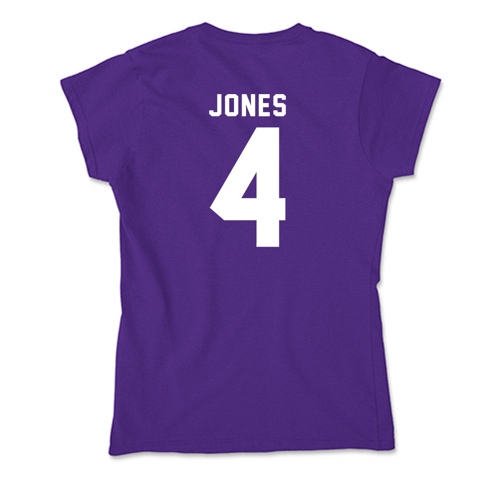 Tarleton State - NCAA Women's Basketball : Kyriana Jones - Soft Style Women’s T-Shirt-1