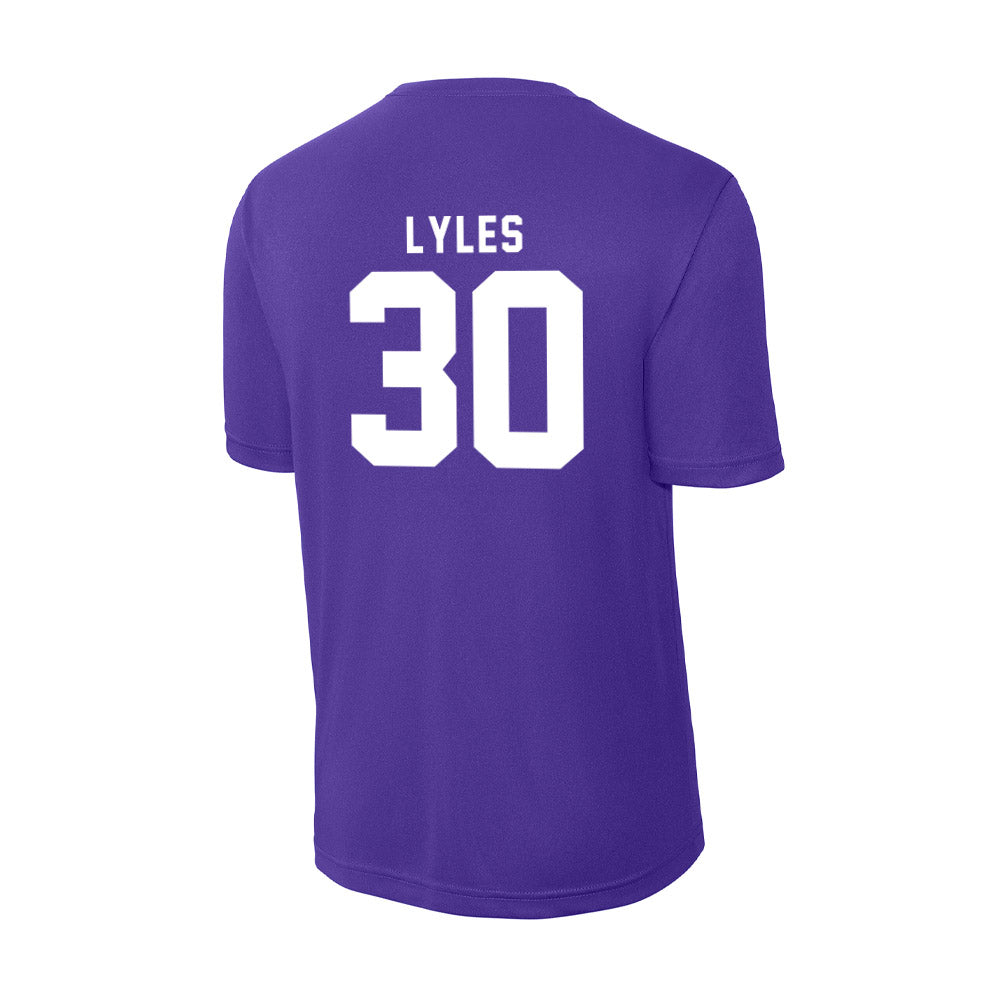 Tarleton State - NCAA Women's Basketball : Caroline Lyles - Activewear T-Shirt-1