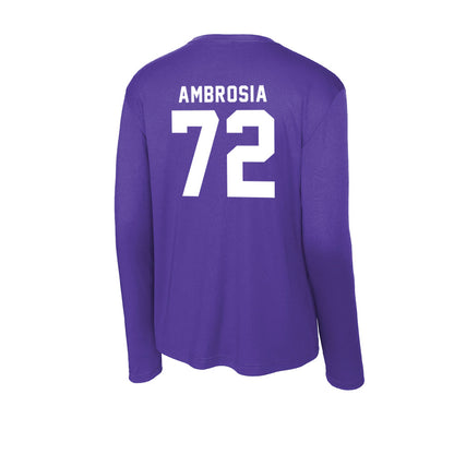 Tarleton State - NCAA Football : Alec Ambrosia - Activewear Long Sleeve T-Shirt-1