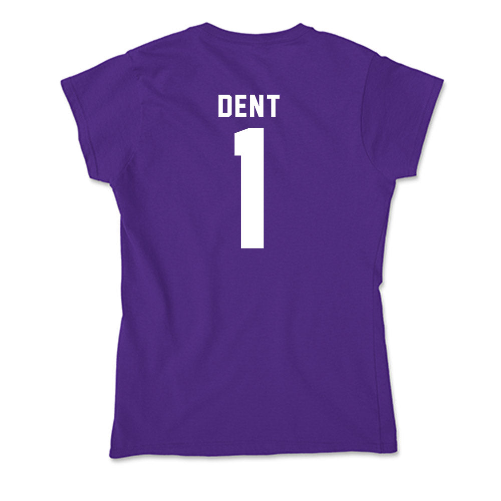 Tarleton State - NCAA Men's Basketball : Aj Dent - Soft Style Women’s T-Shirt-1