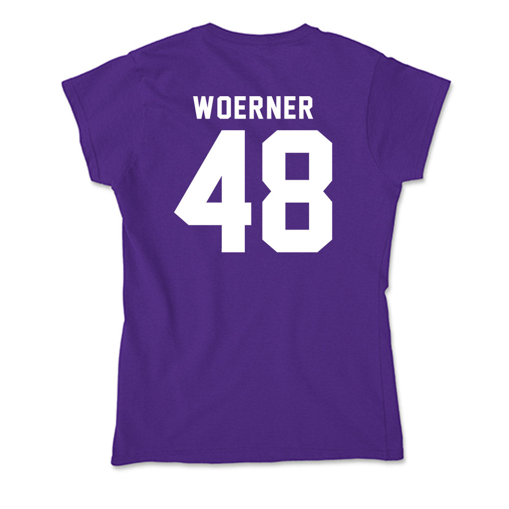 Tarleton State - NCAA Football : Reese Woerner - Soft Style Women’s T-Shirt-1