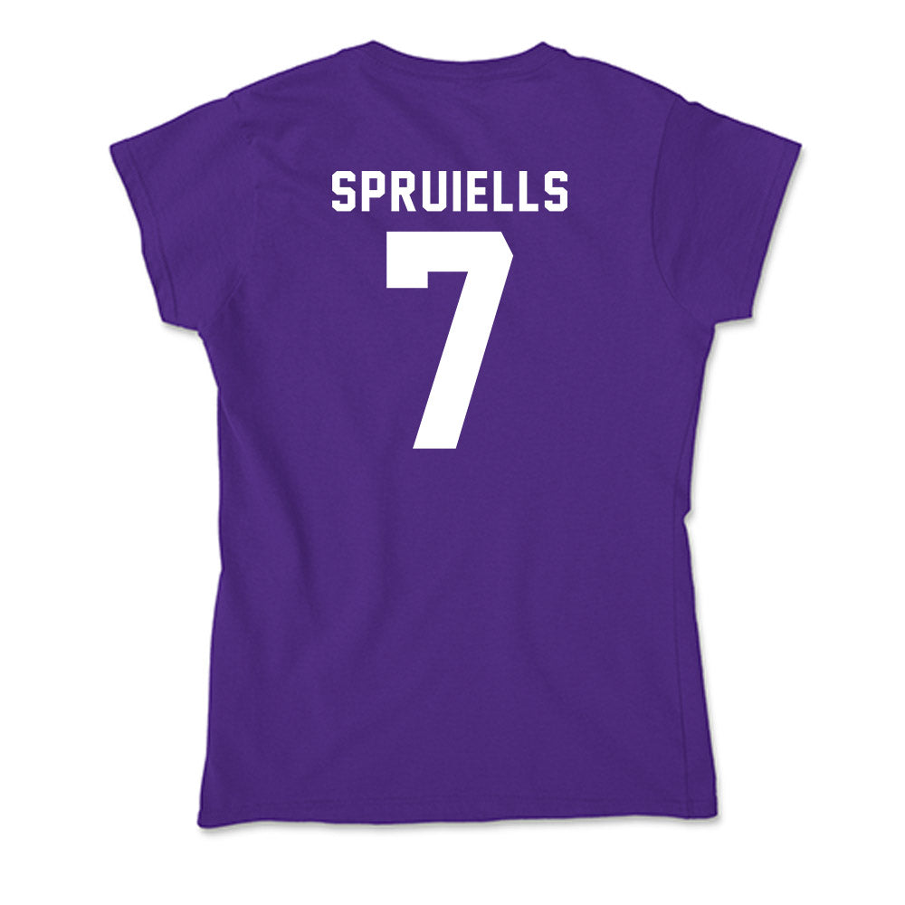 Tarleton State - NCAA Football : David Spruiells - Soft Style Women’s T-Shirt-1
