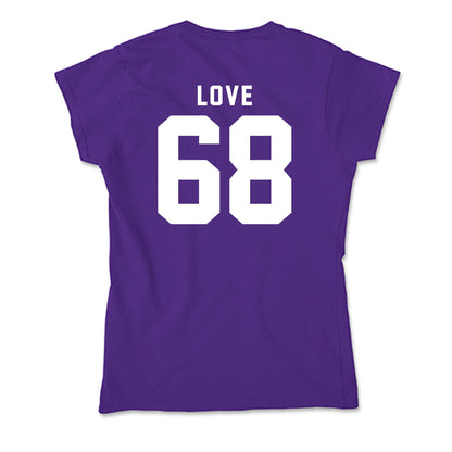 Tarleton State - NCAA Football : Jordan Love - Soft Style Women’s T-Shirt-1