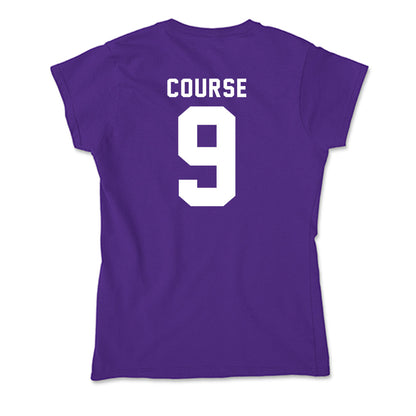 Tarleton State - NCAA Men's Basketball : Collin Course - Soft Style Women’s T-Shirt-1