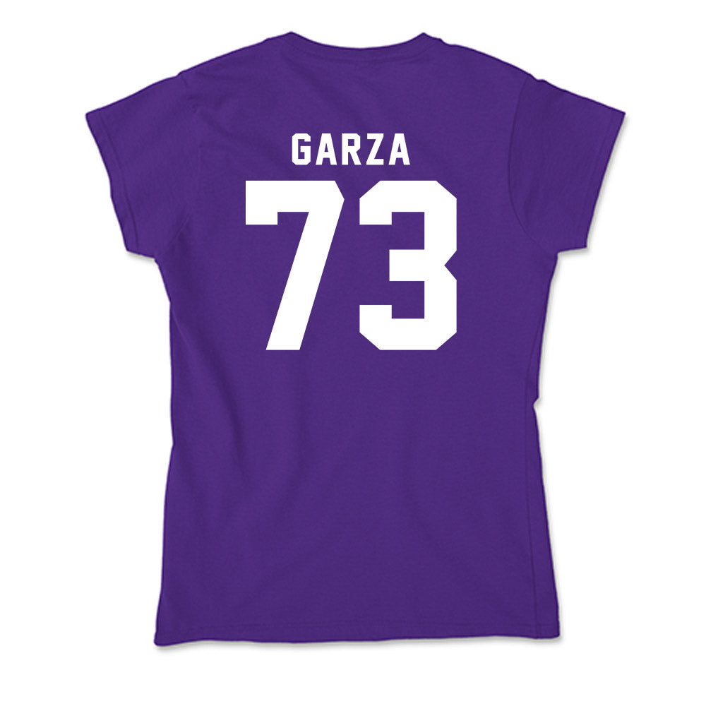 Tarleton State - NCAA Football : Rowdy Garza - Soft Style Women’s T-Shirt-1