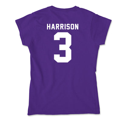 Tarleton State - NCAA Men's Basketball : Ronnie Harrison - Soft Style Women’s T-Shirt-1