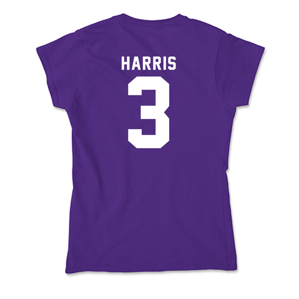 Tarleton State - NCAA Beach Volleyball : Jayda Harris - Soft Style Women’s T-Shirt-1