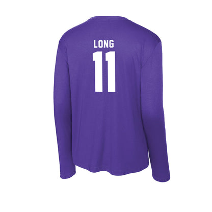Tarleton State - NCAA Women's Basketball : Jakoriah Long - Activewear Long Sleeve T-Shirt-1