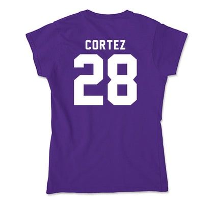 Tarleton State - NCAA Women's Soccer : Sam Cortez - Soft Style Women’s T-Shirt-1