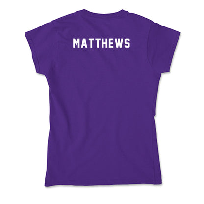 Tarleton State - NCAA Men's Track & Field : Aidan Matthews - Soft Style Women’s T-Shirt-1