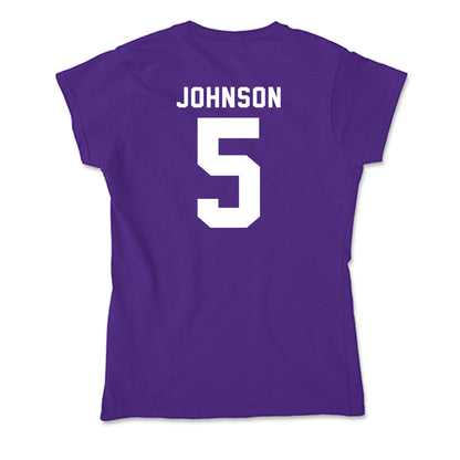 Tarleton State - NCAA Football : Keylan Johnson - Soft Style Women’s T-Shirt-1
