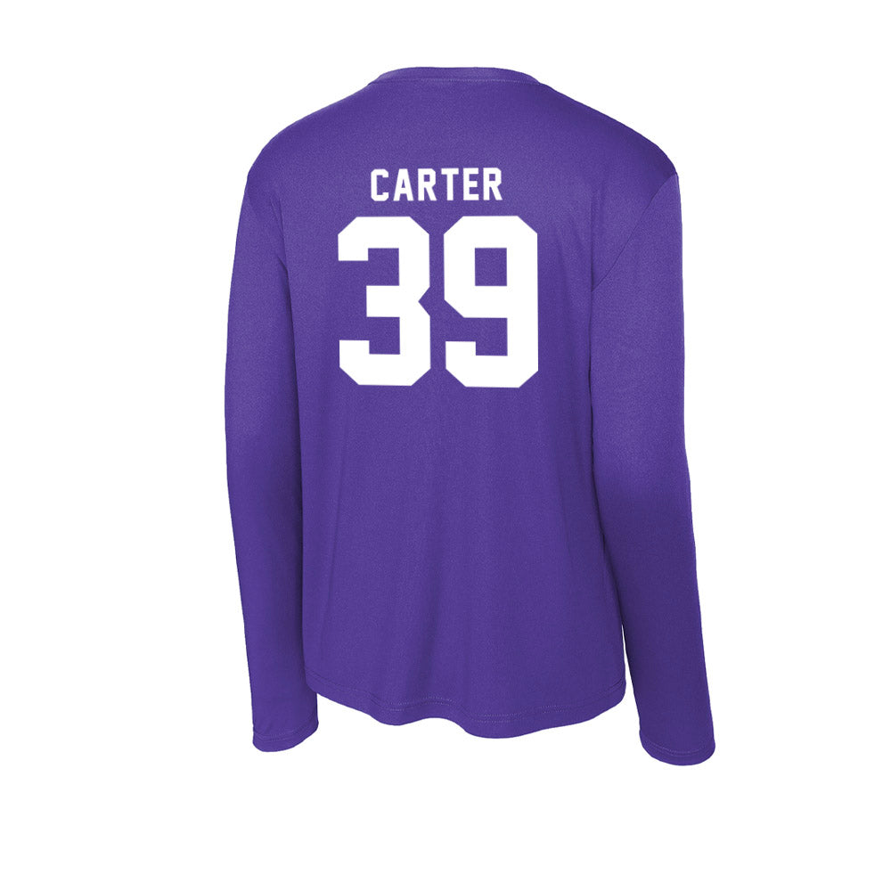 Tarleton State - NCAA Baseball : Brendon Carter - Activewear Long Sleeve T-Shirt-1