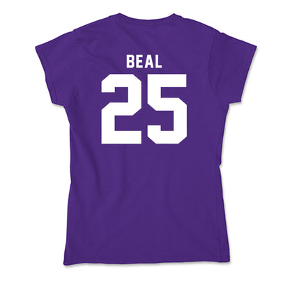 Tarleton State - NCAA Women's Soccer : DawnJay Beal - Soft Style Women’s T-Shirt-1