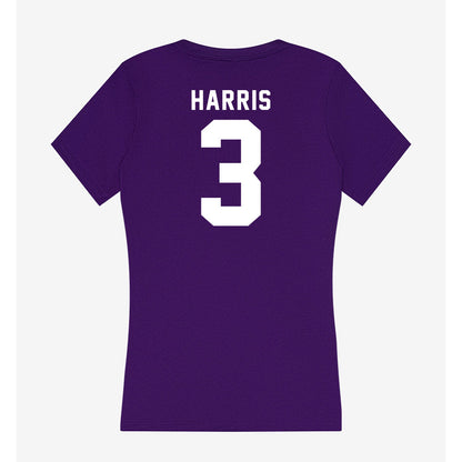 Tarleton State - NCAA Beach Volleyball : Jayda Harris - Women's V-Neck T-Shirt-1