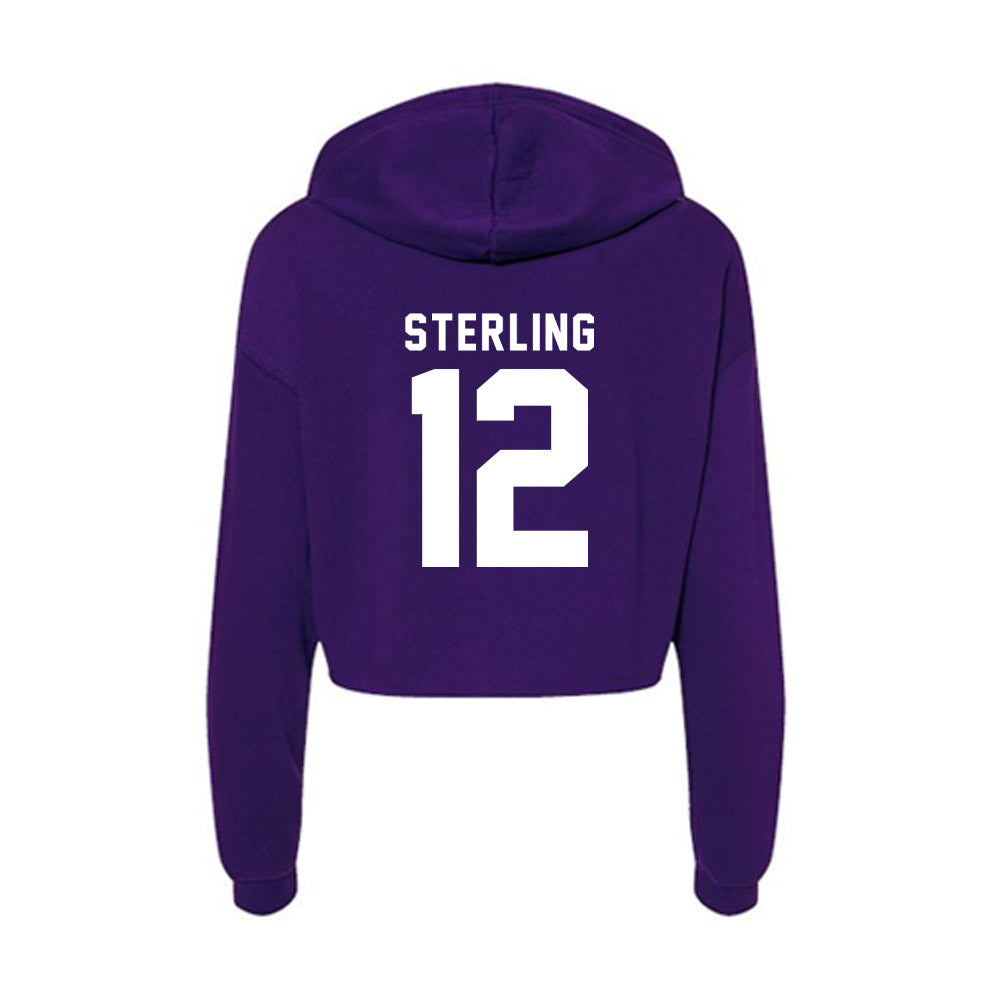 Tarleton State - NCAA Football : Devin Sterling - Women's Crop Fleece Hoodie-1