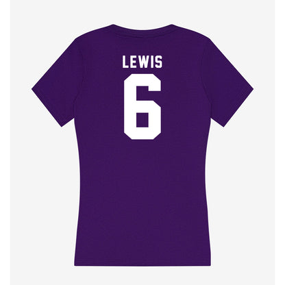 Tarleton State - NCAA Football : Caleb Lewis - Women's V-Neck T-Shirt-1