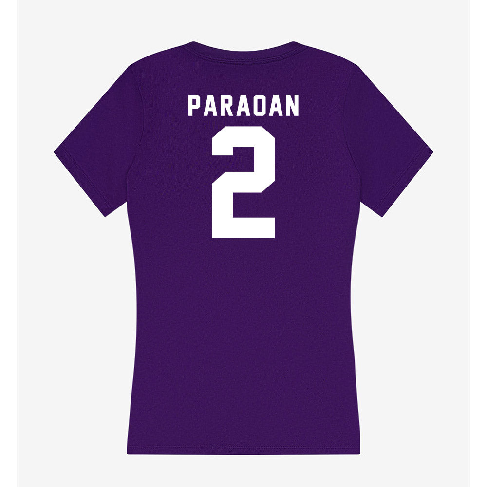Tarleton State - NCAA Women's Volleyball : Leila Paraoan - Women's V-Neck T-Shirt-1