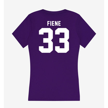 Tarleton State - NCAA Baseball : Peyton Fiene - Women's V-Neck T-Shirt-1