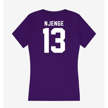 Tarleton State - NCAA Football : Pius Njenge - Women's V-Neck T-Shirt-1