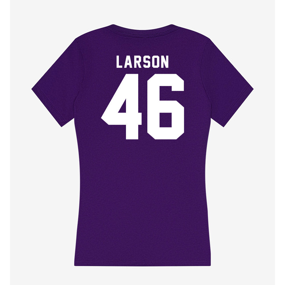 Tarleton State - NCAA Football : Brad Larson - Women's V-Neck T-Shirt-1