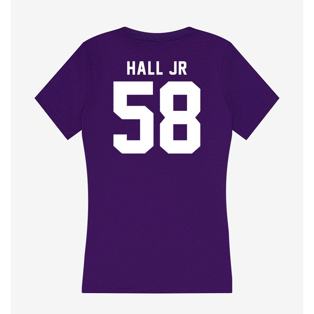 Tarleton State - NCAA Football : Artis Hall Jr - Women's V-Neck T-Shirt-1