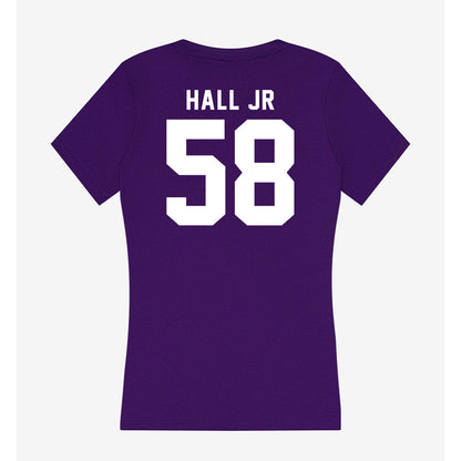 Tarleton State - NCAA Football : Artis Hall Jr - Women's V-Neck T-Shirt-1