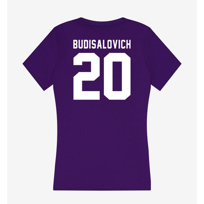 Tarleton State - NCAA Softball : Alyssa Budisalovich - Women's V-Neck T-Shirt-1