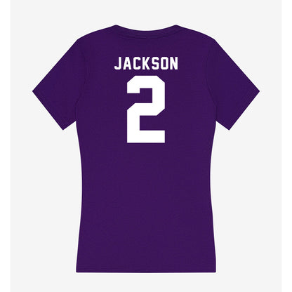 Tarleton State - NCAA Football : Cody Jackson - Women's V-Neck T-Shirt-1