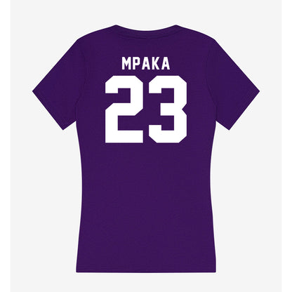 Tarleton State - NCAA Men's Basketball : Chris Mpaka - Women's V-Neck T-Shirt-1