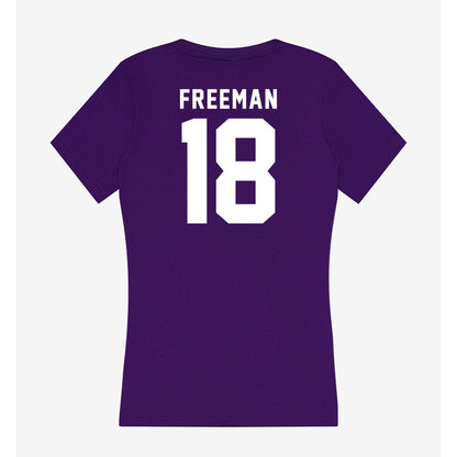Tarleton State - NCAA Football : Matt Freeman - Women's V-Neck T-Shirt-1