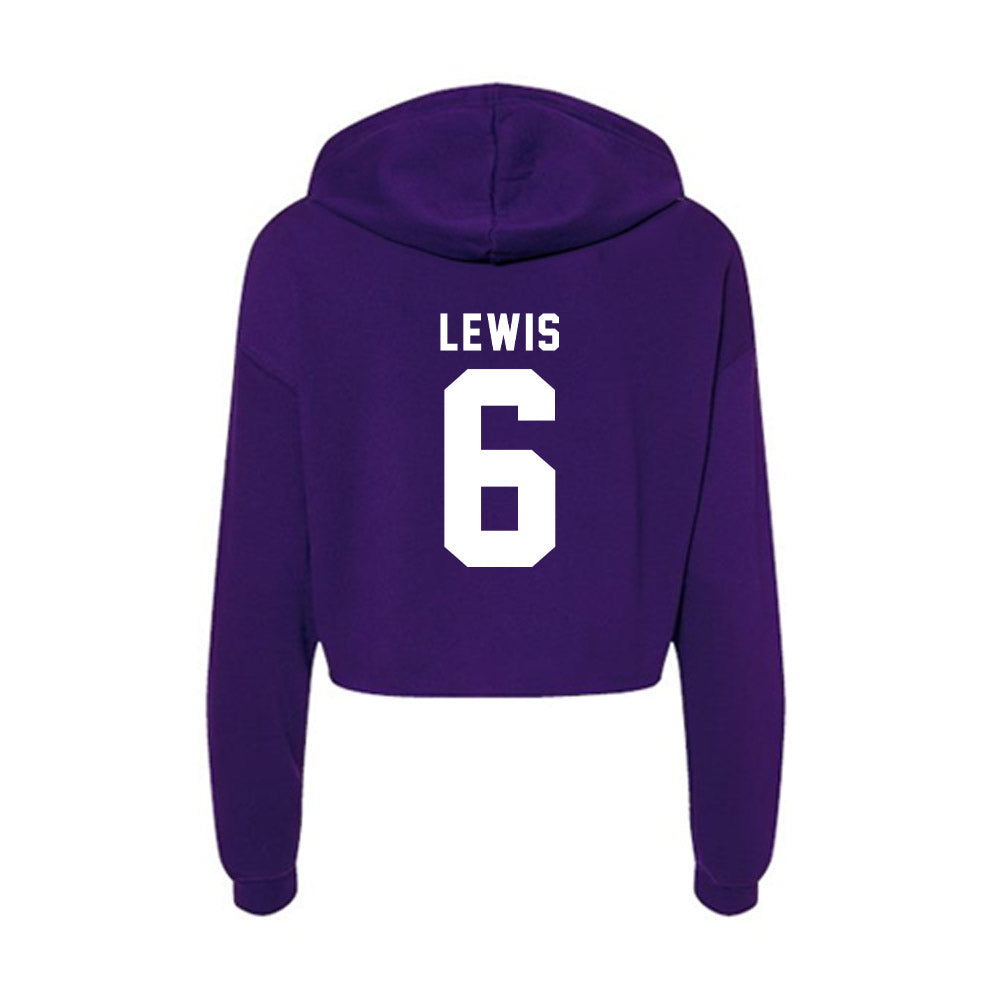 Tarleton State - NCAA Football : Caleb Lewis - Women's Crop Fleece Hoodie-1