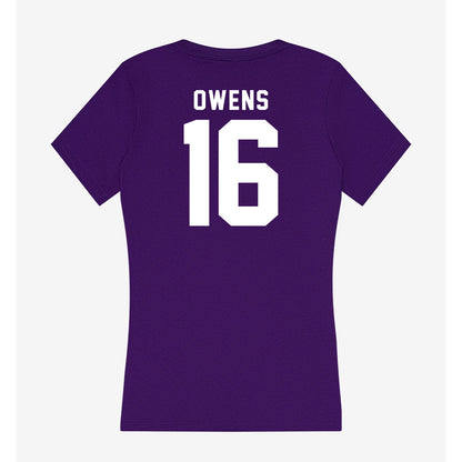 Tarleton State - NCAA Football : AJ Owens - Women's V-Neck T-Shirt-1