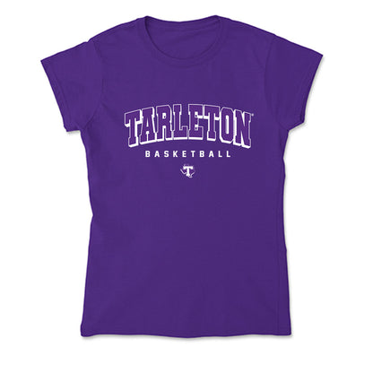 Tarleton State - NCAA Men's Basketball : Caleb Evans - Soft Style Women’s T-Shirt-0