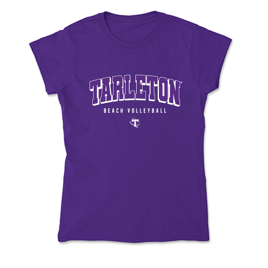 Tarleton State - NCAA Beach Volleyball : Hayden Huber - Soft Style Women’s T-Shirt-0
