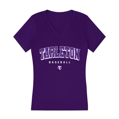 Tarleton State - NCAA Baseball : Rayner Heinrich - Women's V-Neck T-Shirt-0