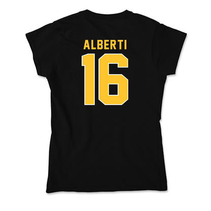 GMU - NCAA Baseball : Lucas Alberti - Soft Style Women’s T-Shirt-1