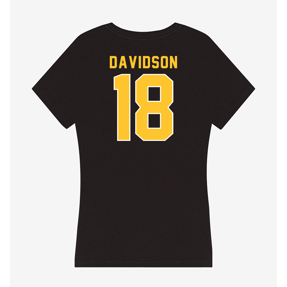 GMU - NCAA Women's Soccer : Sophie Davidson - Women's V-Neck T-Shirt-1