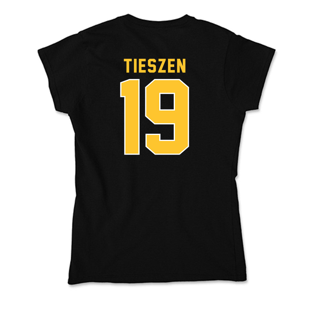 GMU - NCAA Women's Soccer : Dot Tieszen - Soft Style Women’s T-Shirt-1