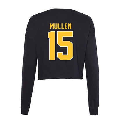 GMU - NCAA Women's Lacrosse : Gracie Mullen - Women's Cropped Crew Fleece-1