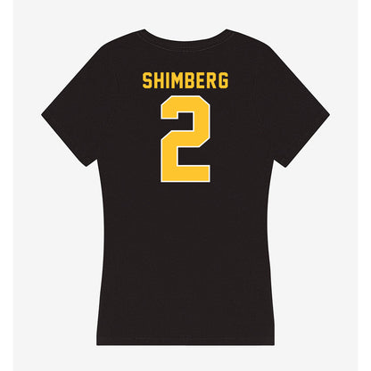 GMU - NCAA Women's Soccer : Ashley Shimberg - Women's V-Neck T-Shirt-1