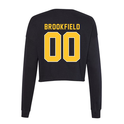 GMU - NCAA Women's Soccer : Kylie Brookfield - Women's Cropped Crew Fleece-1