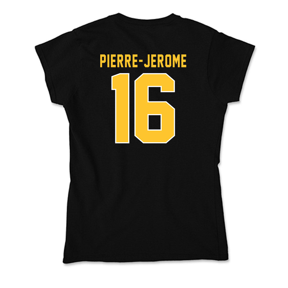 GMU - NCAA Women's Soccer : Milan Pierre-Jerome - Soft Style Women’s T-Shirt-1
