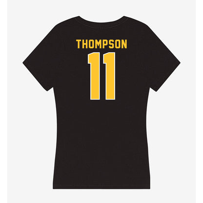 GMU - NCAA Women's Volleyball : Nia Thompson - Women's V-Neck T-Shirt-1